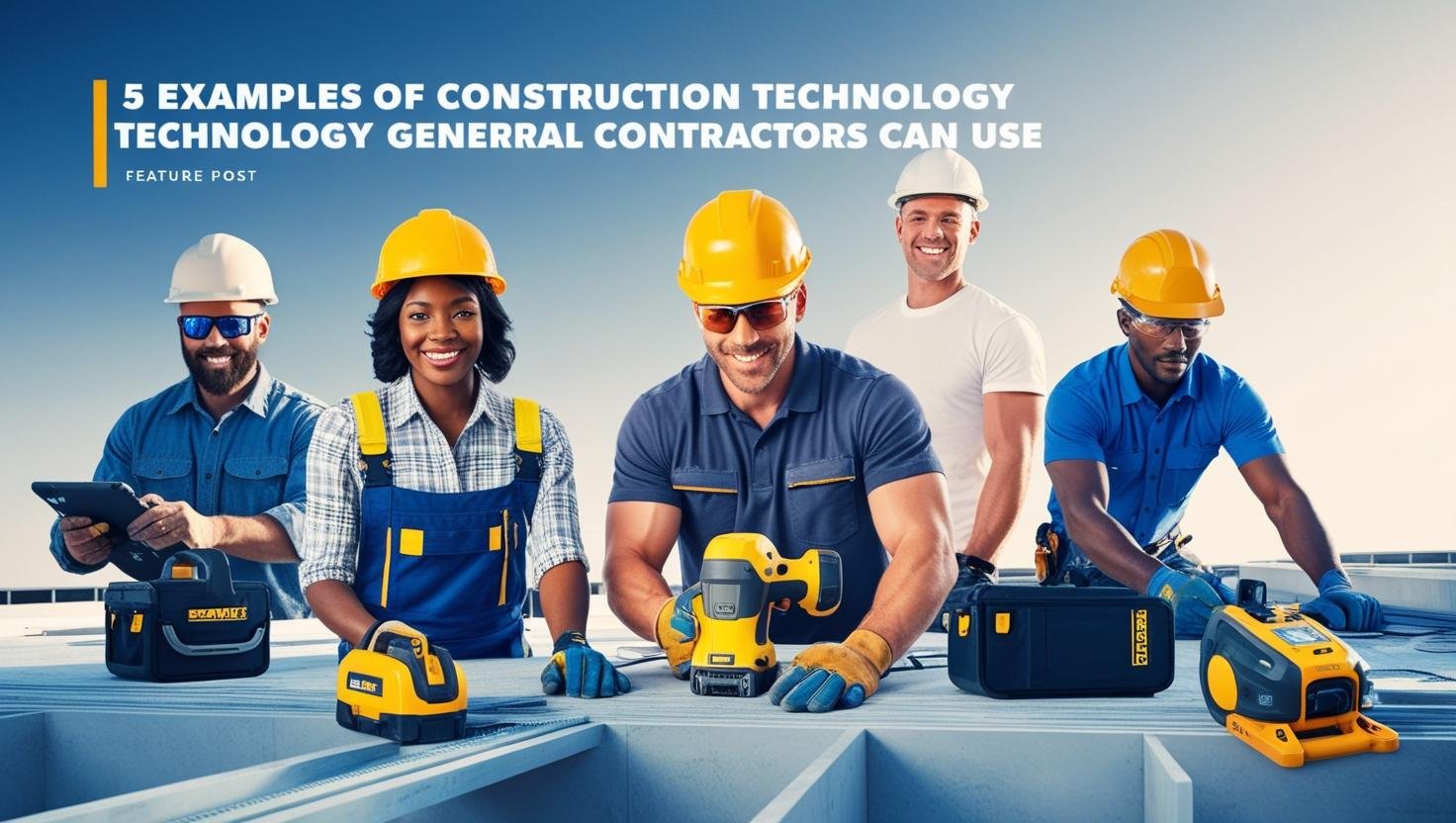 5 Examples of Construction Technology General Contractors Can Use